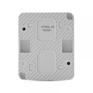Розетка 1-м ОП AtlasDesign Profi54 16А IP54 250В с заземл. защ. шторки бел. SE ATN540145