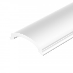 Экран ARH-KANT-H10-2000 Round Opal 036322, Матовый экран (PC) для профиля ARH-KANT-H10. Светопропускание до 66%. Полукруглый, длина 2000мм. Цена за 1м.