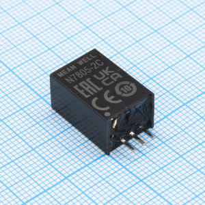 N7805-2C, Преобразователь DC/DC, 10Вт, без гальванической развязки, вход 8…32В, выход 5В/2А или -5В/1А, SIP3, прямые выводы, 17.5x9x11,5мм, -40…+85°С