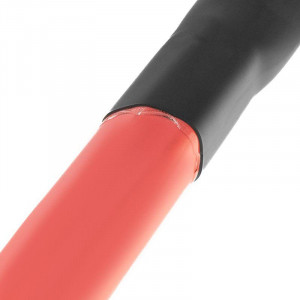 Трубка термоусадочная СТТК (3:1) 24/8 черная, двустенная клеевая термоусаживаемая трубка в метровой нарезке