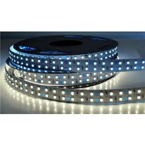 12V-DUB-CW-01M, Светодиодные ленты и модули 12V DBLE ROW 198LED COOL WHT 1M STRIP