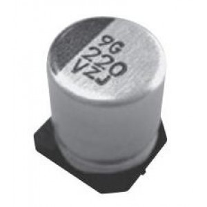 EMZJ160ADA151MF80G, Алюминиевые электролитические конденсаторы для поверхностного монтажа 16Volts 150uF 20% Tol.