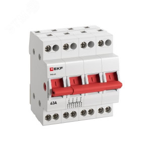 Переключатель трехпозиционный ТПС-63 4P 63А PROxima TPS463