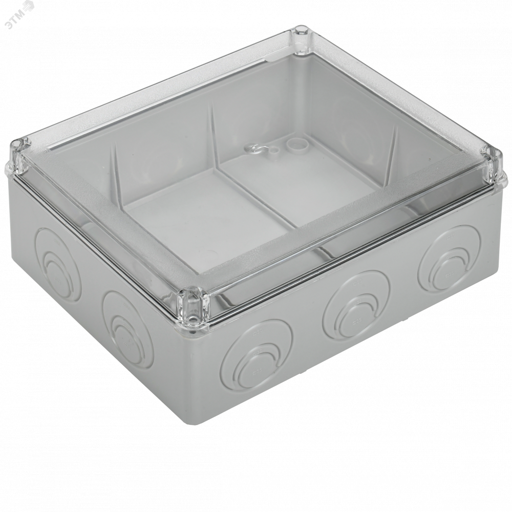 Изображение товара Коробка распаечная КМ41276 IP55 240x195x90 мм IEK