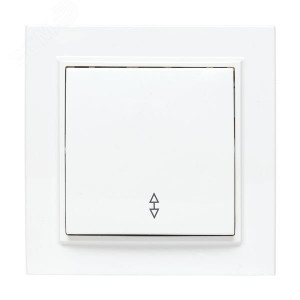 Переключатель проходной 1-кл. СП Минск 10А IP20 бел. Basic ERV10-025-10