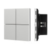 INTELLIGENT ARLIGHT Кнопочная панель KNX-304-23-IN Silver (BUS, Frameless) 039662