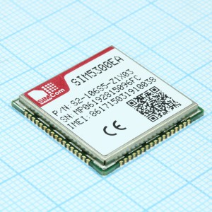 SIM5300EA, Двухдиапазонный модуль GSM/GPRS/EDGE/UMTS/HSPA 900МГц, 1800МГц и WCDMA 2100 МГц, 2100МГц с поддержкой кодирования CS-1, CS-2, CS-4 и CS-4