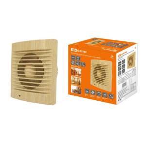 Вентилятор бытовой настенный, 100 С "ЭКО" (сосна) SQ1807-0101