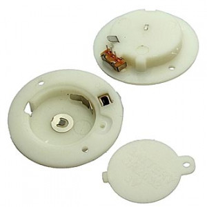 CR2032*1 SWITCH D35MM, Держатель батареи CR2032 закрытый с переключателем