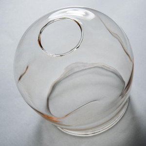 Плафон 34-301-Ф127/в42 "Ладера" мятый янтарь ИМ 1070908268