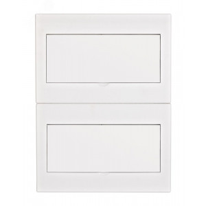 Корпус встраиваемый белая дверь 2 ряда 26 мод. IP41 ЩРВ-М 31106DEK