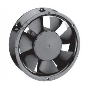AC6200NM, Вентиляторы переменного тока AC Tubeaxial Fan, 172x51mm Round, 115/230VAC, 206CFM, 14W, 50dBA, 2850RPM, Ball Bearing