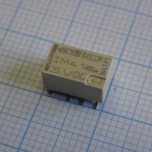 5-1462037-4, Сигнальное реле 3В 2А; Конфиг: 2C