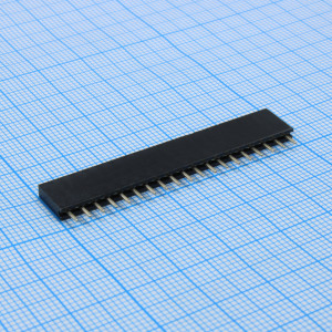 DS1023-1X19SF11, Гнездо на плату 1х19 конт., шаг 2.54мм,