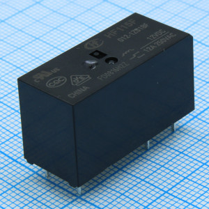 HF115F/012-1ZS1BF, Реле силовое, 12В 12А; Конфиг: 1C