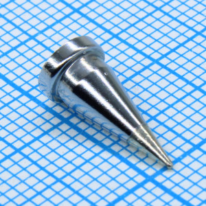 LT 1A solderig tip 0.50mm, Жало для паяльника WP80/WSP80/FE75, круглый D=0,5мм, L=15мм
