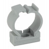 Крепеж-клипса (серый) для трубы d 25мм с фиксатором (50/500/25000) Б0047270