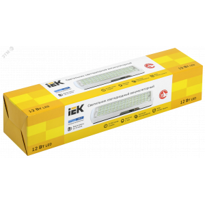 Светильник ДБА 3928 аккумулятор 15ч 12Вт LDBA0-3928-60-K01