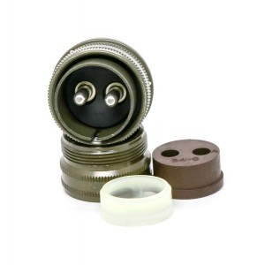 AIT6A24-9PS, Круговой мил / технические характеристики соединителя ER 2C 2#4 PIN PLUG