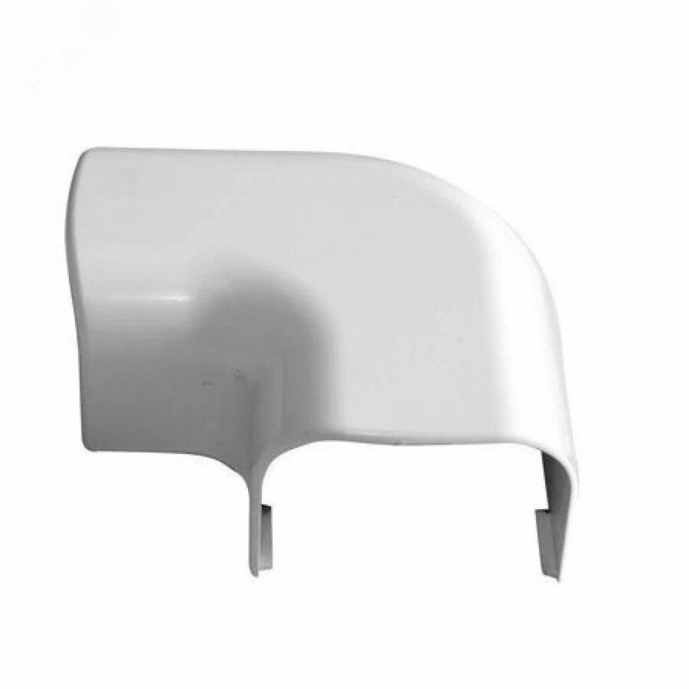 Изображение товара Поворот 90 градусов для кабель-канала РКК 74х55 Арктика белый