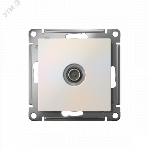 Розетка телевизионная TV AtlasDesign коннектор механизм жемчуж. SE ATN000493