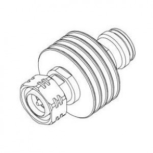 R415606000, Аттенюаторы - межкомпонентные соединения 6dB att screw conn