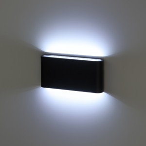 Светильник светодиодный WL41 BK 10Вт 3500К IP54 фасадный черн. Б0054417