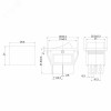 Выключатель клавишный 250В 16А (4с) ON-OFF красн. с подсветкой (RWB-502 SC-767 IRS-201-1) (инд. упак.) 36-2330-1