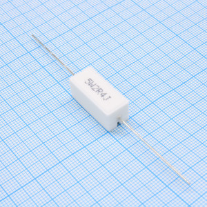 SQP5002R4JBP, Резистор керамический цементный аксиальный (SQP) 5Вт 2.4Ом ±5%