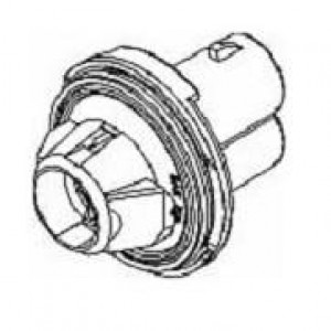 12110053, Автомобильные разъемы 2P FM LT GRY CON ASY LAMP SOCKET WEDGE