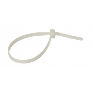 Хомут 4,8х400мм полиамид (белый) (100шт) SQ0515-0021