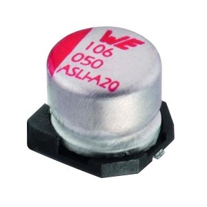 865080542006, Алюминиевые электролитические конденсаторы для поверхностного монтажа WCAP-ASLI 22uF 35V 20% SMD/SMT