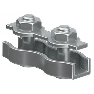 Зажим троса дюплекс 2мм CLP1P-ZTVD-2