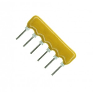 4606X-101-330LF, Резисторная сборка 5 резисторов 33Ом с одним общим выводом