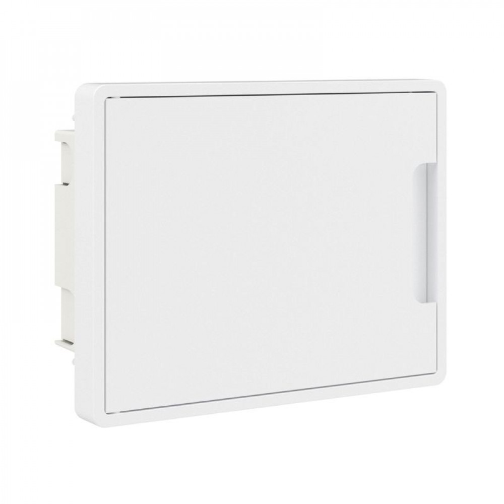 Изображение товара Встраиваемый щиток FRAME 8мод с белой дверцей DKC F08B1WW