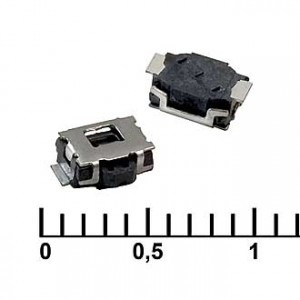 IT-1136E L=5.5MM, Кнопка тактильная IT-1136E, длина 5.5 мм