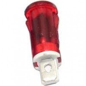 FL1P-10QJ-1-R24V, Светодиодные панельные индикаторы LED RED 10MM SNAP 24VAC/DC