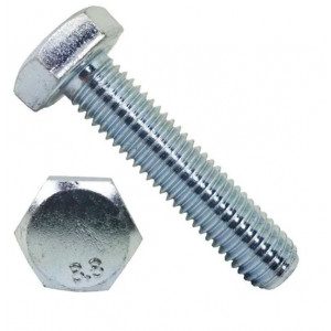 Болт М10х40 DIN 933 кл.пр. 8.8 цинк
