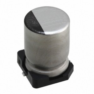 UCW1E101MCL1GS, Конденсатор алюминиевый электролитический 100мкФ 25В ±20% (6.3х8.7мм) для поверхностного монтажа 230мА 7000час 105°С лента на катушке