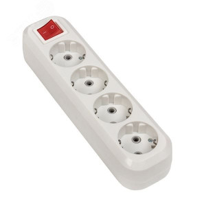 Колодка 4 гн. 16А 3,5кВт c выкл. с/з Эксперт PROxima AKB16-4i