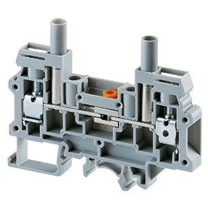 Измерительная клемма CDS6U/TS, Измерительная клемма, тип фиксации провода: винтовой, номинальное сечение: 6 мм кв., 41A, 800V, ширина: 8 мм, цвет: серый, тип монтажа: DIN35