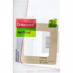 Рамка 1-м Inspiria шампань Leg 673938