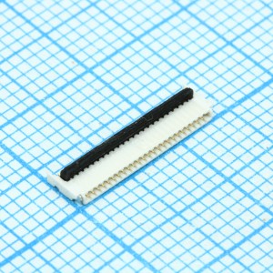 5034802400, Соединитель FPC 24 контакта шаг 0.5mm угловой для поверхностного монтажа лента на катушке