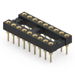 110-11-318-41-001000, Установочные панели для ИС и компонентов DIP Dual In Line Socket