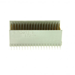5352033-1, Разъем на плату 133 контакта шаг 2мм монтаж в отверстие туба