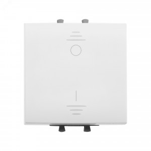 Выключатель двухполюсный одноклавишный модульный, "Avanti", "Белоеоблако", 2 модуля(к 4400222