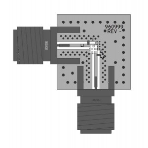 885136-EVB, Средства разработки активных фильтров 2.4MHz BW 69MHz BAW Eval board