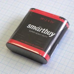 Батарея 3R-12  Smartbuy, Элемент питания солевой