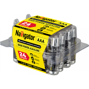 Элемент питания алкалиновый AAA/LR03 94 787 NBT-NE-LR03-BOX24 (уп.24шт) 94787