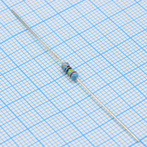 MF252K4JTB050, Резистор металлопленочный 0.25Вт 2.4кОм ±5% ±100 ppm/°C